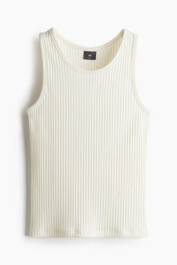 Camiseta sin mangas en canal? ancho Slim Fit - H&m фото 2