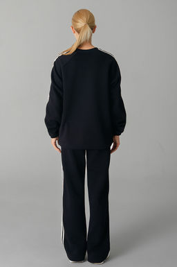 Арт. 2918 Костюм женский с начесом 46-54 (5 шт) Цвет:черный