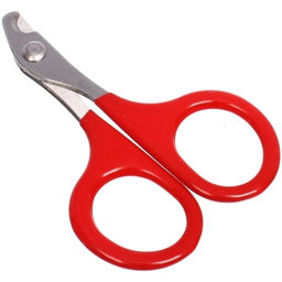 Цена за 4 шт. Когтерез для животных "ЗООУЛЬТРА", механизм ножницы, цвет красный, 8*5,5см