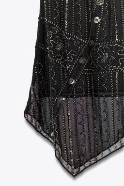 EMBROIDERED MINI SKIRT - Zara фото 6