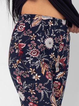 Пижама женская кулирка с брюками "ФИБИ" ЧЕРНИЛО