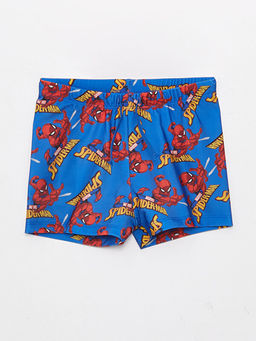 Spiderman Bask?l? H?zl? Kuruyan Erkek ?ocuk Boxer Mayo