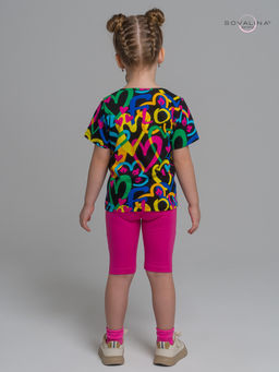 Костюм Актив яркие сердца-фуксия - Sovalina фото 18