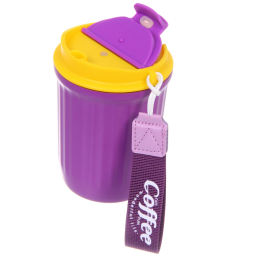 Термокружка 350мл "Coffee", цвет фиолетовый