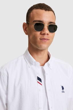 Erkek Beyaz Uzun Kollu Basic G_mlek - U.s. polo assn фото 2