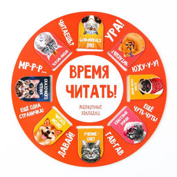 Цена за 2 шт. Закладки магнитные для книг, 8 шт Звери - Artfox фото 6