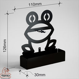 Подставка для спиралей от комаров Лягушка 704-210 из металла - Фабрика интерьерной ковки фото 2