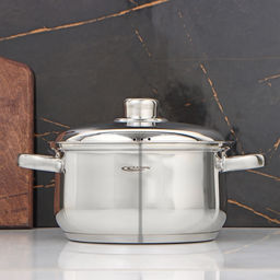 Кастрюля Катунь «Гретта», 3.4 л, d=20 см, капсульное дно, индукция, нержавеющая сталь, AISI - 201