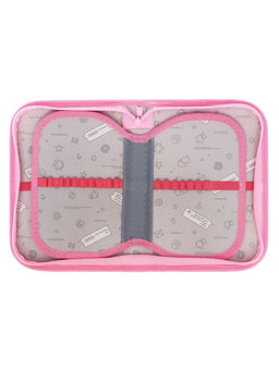 Пенал школьный, 3 секции, 14×21×4 см «Фламинго»