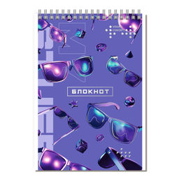 Блокнот, А5, 80 л, арт. 64450 ОЧКИ