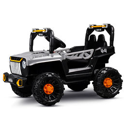 Электромобиль детский "Джип" (цвет серый)