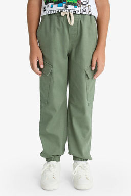 Jogger Fit Gabardin Pantolon Erkek _ocuk - Defacto фото 7