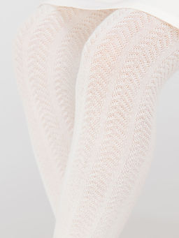 Колготки Тофу с узором Ёлочка - Bungly фото 2