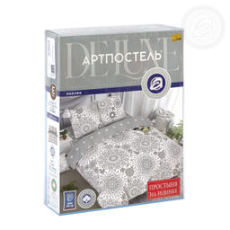 Постельное белье Сорренто с простынью на резинке (поплин DE LUXE) Евро/Пододеяльник: 1 шт. - 215*200; Простыня на резинке: 1 шт. - 200*180; Наволочка: 2 шт. - 70*70; DE LUXE с простынью на резинке - Артпостель фото 6