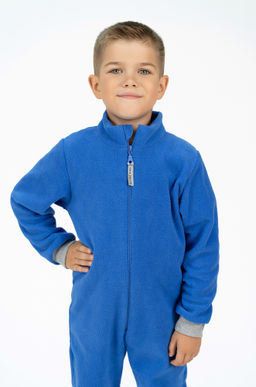 Комбинезон детский флисовый василек