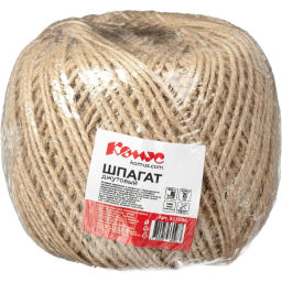 Шпагат джутовый 1,68 ктекс П3 (в бобине 200 м, 0,34 кг/боб. +/-10%