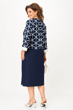 Костюм Aira Style 24128-Р сине-белый