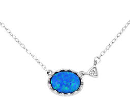 Колье, опал, BL-12