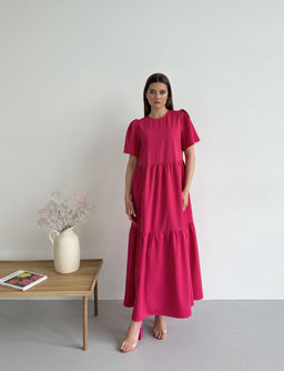 Платье AURA 3206-164 фуксия