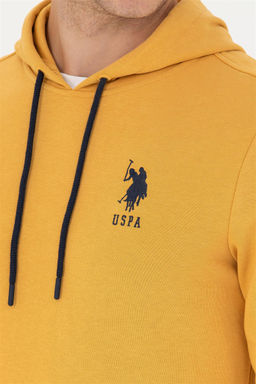 Мужской горчичный базовый свитшот Неожиданная скидка в корзине - U.s. polo assn фото 7