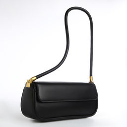 Сумка женская, багет, на магните, цвет чёрный - Simaland фото 5