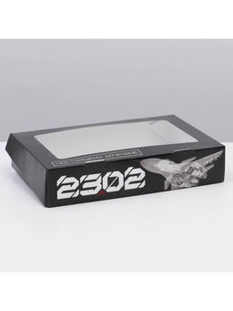 Цена за 5 шт. Кондитерская упаковка, коробка с ламинацией «23 февраля», 20×12×4 см