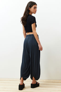 More Sustainable Antrasit Modal Icerikli Havuc/Salvar Orme Pantolon TWOSS24PL00094