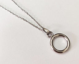 Кулон из стали на цепочке