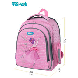 Рюкзак F?rst F-Base "Ballet" (FT-RY-020303) 36*29*17см, 3 отделения, 2 кармана, анатомическая спинка