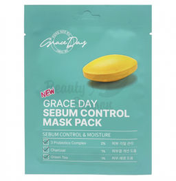 GraceDay Sebum Control Mask Pack, 27g*1ea - Тканевая маска себум-контроль с пробиотиками