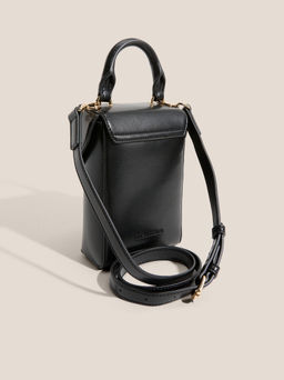 Женская сумка с ручками LOVE MOSCHINO LOVE HEART Артикул 4561200, черный  фото 3