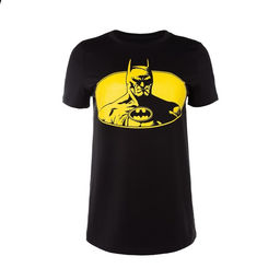 Футболка женская «Batman», цвет чёрный, размер 52