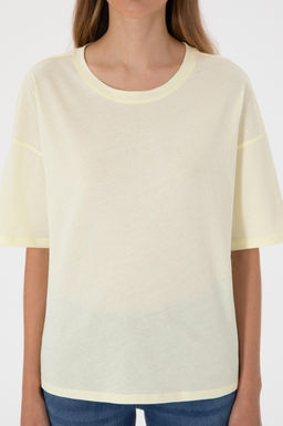 Kad_n Limon Oversize Bisiklet Yaka Ti__rt Sepette S_rpriz _ndirim - U.s. polo assn фото 7