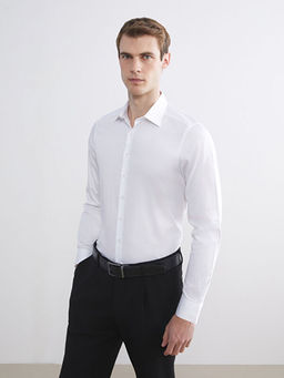 Slim Fit Uzun Kollu Erkek G?mlek