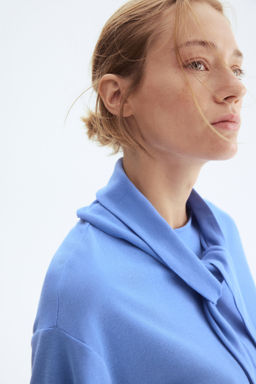 Top con cuello fular - H&m фото 4