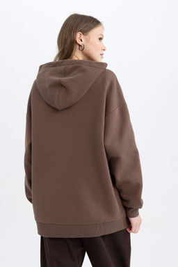 Толстовка с капюшоном Cool Tupac Oversize - Defacto фото 8