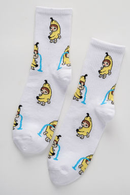 Носки мужские Банана - кот - Berchelli фото 2