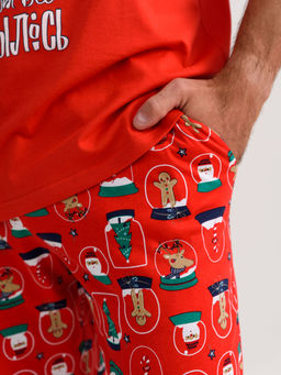 Пижама мужская 100% хлопок Все будет! - Оптима фото 8