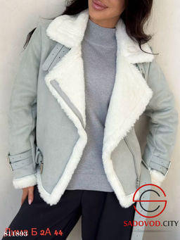 Дублёнка женская на молнии - Bruno фото 2