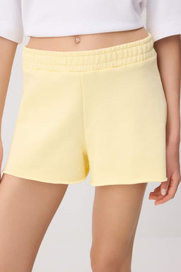 Sar? Duz Normal Bel Genis Paca K?sa Orme Sort & Bermuda TWOSS26SR00224 - Trendyolmilla фото 3