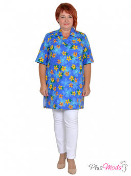 Туника Модель №1344 размеры 44-84 - Plusmoda фото 12