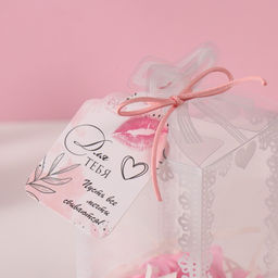 Набор подарочный Пёсик беж, мыльные розовые розы 5 шт., роса, 7?7?12 см - Simaland фото 5