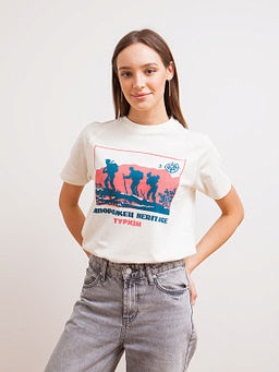 Футболка ЗАПОРОЖЕЦ Turizm BEIGE  фото 9