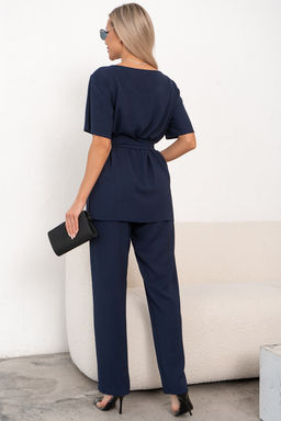 Костюм брючный (синий) К11-90/2 - Николь фото 7