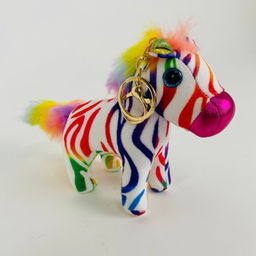 Мягкая игрушка Брелок Зебра 13 см - Storyland фото 10