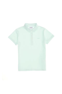 U. S. Polo Assn Базовая футболка цвета морской волны для девочек с воротником-поло - U.s. polo assn фото 8