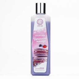 Гель для душа 250 мл, аромат черничный макарун, URAL LAB