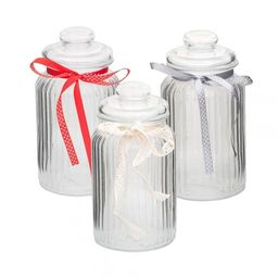 Банка стеклянная с крышкой FLEUR 1000мл