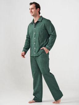 Пижама 100% хлопок Лен (классическая) - Оптима фото 3