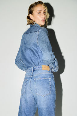 Straight High Jeans - H&m фото 7
